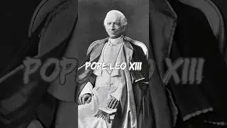 Papal Legacy: Pope Leo XIII's Prayer for Leo XIV (Heavenly Connection) 🙏 #jesus