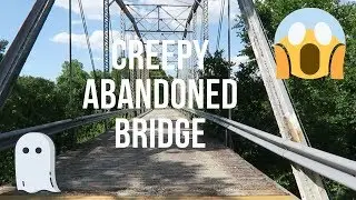 HAUNTED ABANDONED BRIDGE - Ghost Hunting at Maxdale Bridge in Killeen, TX
