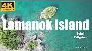 Lamanok Island - Bohol - Philippines - Drone 4K UHD