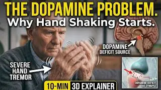 БОЛЕЗНЬ ПАРКИНСОНА: ОБЪЯСНЕНИЕ ПРОБЛЕМЫ ДОФАМИНА (10-МИНУТНЫЙ 3D-ВИЗИТ)