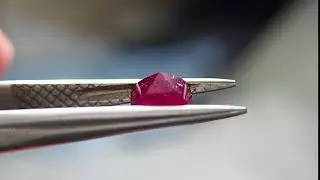 1 14ct Winza Ruby, Tanzania, UNTREATED UNHEATED, VIVID RED 2