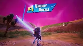 I WON WITH THE NEW GOLD SWORD IN FORTNITE 😱