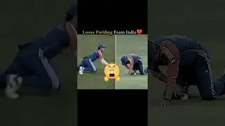 Poor Fielding From Indian Team💔#indvspak #shorts #asiacup