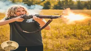 We shot a 100 year old rifle that belonged to our GREAT GREAT Grandfather!