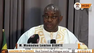 41ᵉ Assembl&eacute;e pl&eacute;ni&egrave;re du Haut Conseil du Dialogue social (HCDS)
