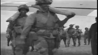 Original Video Footage from the Evening Before D Day, June 5, 1944