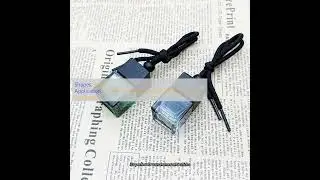8ml Square Car Perfume Aromatherapy Essential Oil Diffuser Vent Perfumes Bottles
