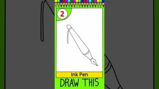 &ldquo;Pictionary Challenge: Ink Pen! #shorts