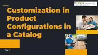 34- Customization in Product Configurations in a Catalog