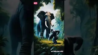 Tou expression animal animation | tou expression elevation | ai videos #sorts #animation #animals