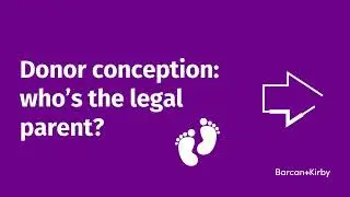 Legal parentage in donor conception