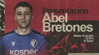 Presentaci&oacute;n de Abel Bretones | 16.07.2024