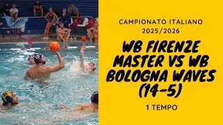 Firenze Master- Bologna Waves (14-5) - 1 Tempo - Campionato Italiano Waterbasket 2025/2026
