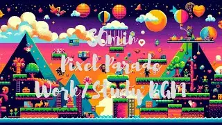 【作業用BGM/フリーBGM】Chiptune Dreams【8bit/chiptune/retro/game/work/study】