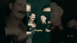 Stalin vs Trotsky power struggle of Soviet Union  #education #history #educational #ww2 #facts