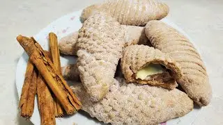 Como hacer elotes de canela rellenos De crema pastelera