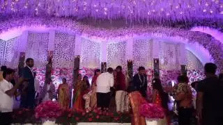 Amulya and Jagdish reception video
