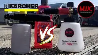 Пенная насадка MJJC из Китая против насадки K&auml;rcher.Что лучше?