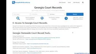 Free Criminal Background Check In Georgia (Online Search Guide To Criminal and Arrest Records).
