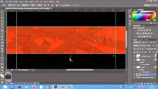 Photoshop Tutorial | Clean 2D Abstract Banner