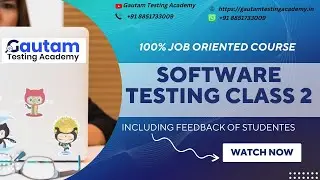 Software Testing Class 2