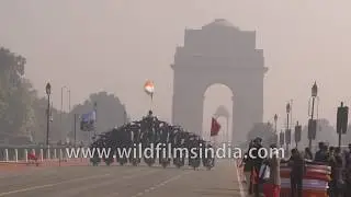 Indian Air Force fighter jets fly past, Republic Day rehearsal 2019