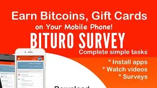 Bituro App 2019(IOS & Android) Earn PayPal,Bitcoin & Ethereum Quickly!!