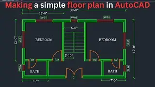 AutoCAD Floor Plan Tutorial: A Beginner's Guide to Creating Simple Floor Plans