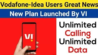 Vodafone Idea Users Great News | VI Launch New Family Red X Plan with Unlimited Data & Calling
