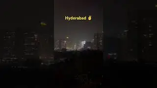 Hyd in winter Night🥰 #hyderabad #india #winter #wedding #love #food #entertainment #song