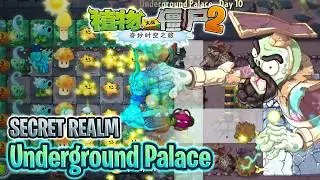 ✨ Underground Palace ✨ (Normal Mode 😊 | Secret Realm) | PvZ 2 China