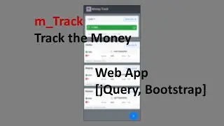 Web App Money Track Demo [HTML, jQuery, Bootstrap, Google Firebase]