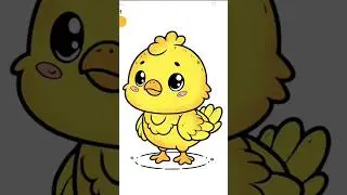 Cute duck colouring 😍🤩