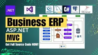 Business ERP Solution Using ASP.NET MVC | MSSQL | MySQL | PostgreSQL | Full Source Code