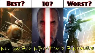 All 67 Hero abilities in Battlefront 2 ranked from WORST to BEST