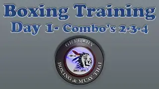 Boxing Training - Day 1 (Combinations 2-3-4)