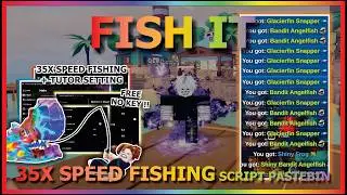 FISH IT Script Pastebin 2026 AUTO FARM, 35X SPEED FISHING, INSTANT FISHING, AUTO PREFECT (NO KEY) 🐟