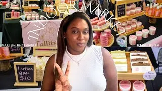 First time at an indoor market! Here's what happened | Small Business Day in my Life
