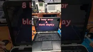 dell 8 beep & blank display solve #2023 #newvideo #apple #window #trending #laptop