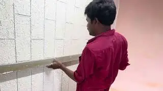 Rustic Wall Texture Design/Wall Texture Painting Tutorial