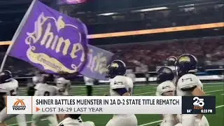 Shiner faces Muenster in 2A D-2 state championship rematch