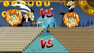 FINAL BOSS BATTLE 😱 | MILLION STICK ARMY VS GIANT BOSS | STRONG AND TACTICAL WAR