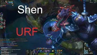 League of Legends | Shen | AR URF 2017 PBE ( ALL RANDOM - ULTRA RAPID FIRE )