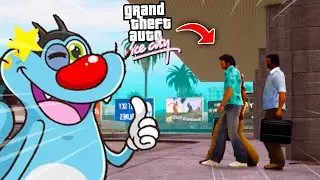 GTA VICE CITY : OGGY In OLD IN GTA VICE CITY WITH KHATARNAK GRAPHICS !#1