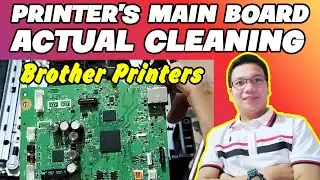 HOW TO CLEAN PRINTERS MAIN BOARD || BROTHER PRINTERS #tutorial