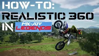 Quick tutorial on realistic 360s in MX vs ATV: Legends | w/Gamepad viewer + Slomo