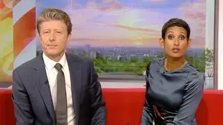 Чарли Стэйт из программы BBC Breakfast прерывает шоу, чтобы предупредить: &laquo;Отвернитесь&raquo;