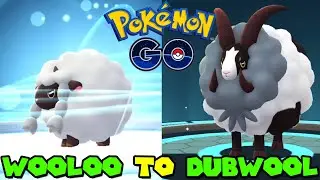Evolving WOOLOO to DUBWOOL in Pokemon Go