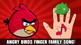 Angry Birds In Finger Family Song!
