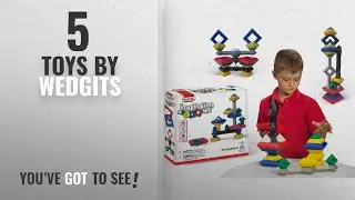 Top 10 Wedgits Toys [2018]: ImagAbility Wedgits Imagination 35 piece set